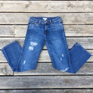 Forever 21 Cool Denim Wide Leg Jeans